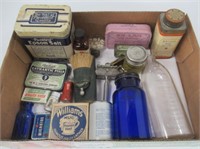 Vintage First Aid, Baby and Shaving Items. Nice,