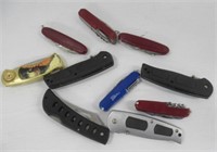 Folding knives includes Made in China, etc.