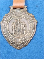Great Seal of the State of Wyoming watch fob,