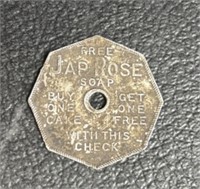 Free Jap Rose soap token