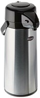 Winco Glass Lined Airpot 2.5 Liter