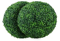 Sunnyglade 2 PCS Artificial Plant Topiary Ball