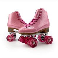 NEW-Foxy Skates Dazziling Pink Womens SZ 5