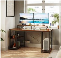 ODK 48 inch Computer Desk with Monitor Shelf