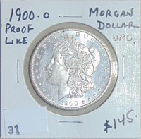 1900-O Morgan Dollar Gem Proof-Like.