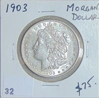 1903 Morgan Dollar XF.