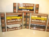 O MTH Lot of 5 Freight cars