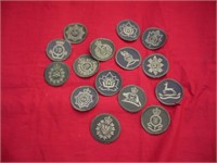 CF SUBDUED/ COMBAT BADGES