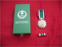 CASED SAUDI ARABIAN GULF WAR MEDAL