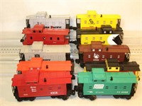 O Lionel Lot of 10 Cabooses