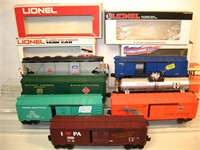 O Lionel Freight Cars Lot of 6 OB