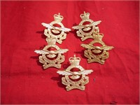 RCAF PEALED CAP BADGES