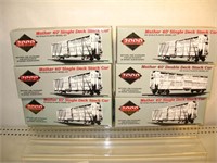 HO Proto 2000 Lot of 6 Freight Car Kits