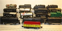 O Marx Lot of 16 Locos & Freight Cars