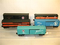 O Lot of 5 Great Northern Freight Cars