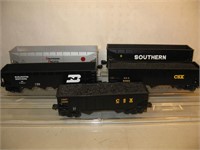 O Freight Cars Custom Painted Lot of 5