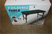 folding table