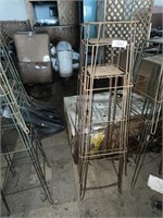 Varied Size Funeral Home Metal Plant stands