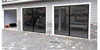 Magnetic Garage Door Screen - Double Car - 7'h X