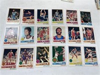 1977 topps basketball cards