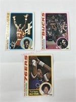1978 topps basketball cards walker. Buckner.