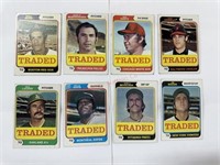 1974 TCG baseball news cards.