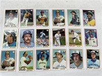 1978 topps baseball cards