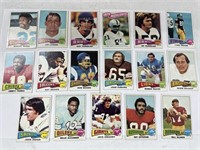 1975 topps football cards