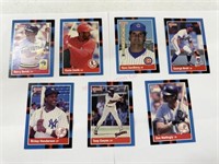 1988 Donruss baseball cards. Bonds. Smith.