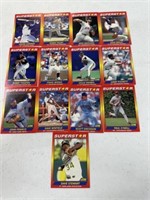 1992 score superstar baseball cards