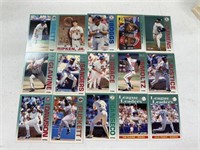 Fleer 92 baseball cards