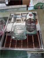 Puerto Rican rum mirror bar picture
