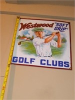 Westwood gulf clubs "stamped raised letters"