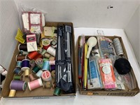 Thread, Needles, Misc Sewing Items