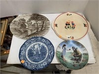 4 cnt Decorative Plates