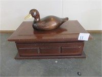 Wooden Duck Jewelry Box