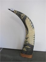 Hand Carved horn / Tusk