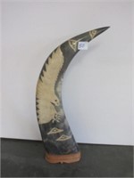 Hand Carved Horn /  Tusk