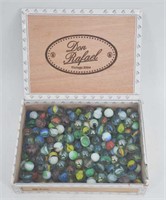 Cigar Box of Marbles