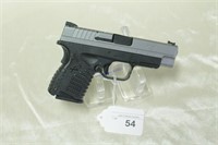 Springfield XDS-9 9mm Pistol Used