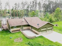 Home & 1.62 Acres on Big Twin Lake, Pickerel WI
