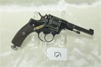 Husqvarna 1887 7.5 Swedish Revolver Used