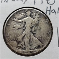 1945 LIBERTY HALF DOLLAR