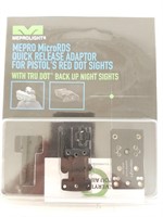 Micro RDS Quick Release Adaptor, Meprolight