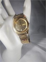 Bulova Accutron goldtone/plated men's wrist watch