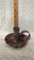 Antique candlestick holder
