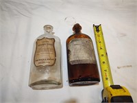 Antique medicine bottles, John Wyeth & Brother