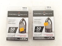 (30Pcs.) Power Belt Bullets, 338Gr. .50Cal