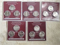 US state quarter National park  coin set, 2011,