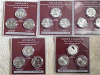 2015 US state National park  quarter coin sets